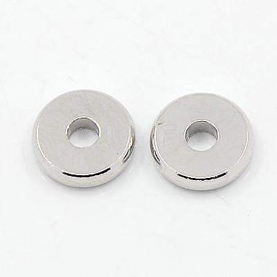 Brass Spacer Beads KK-D251-03P-1