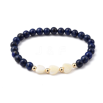 Stretch Beaded Bracelets BJEW-JB05403-05-1