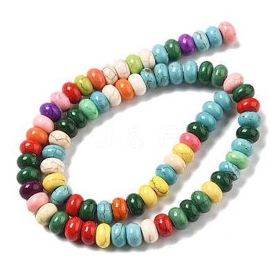 Synthetic Turquoise Beads Strands G-B140-M01-1
