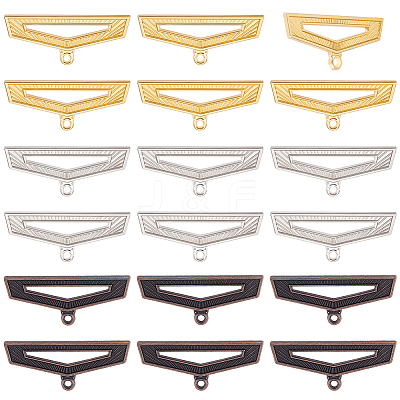 24Pcs 3 Colors Alloy Pendants FIND-FG0002-75A-1