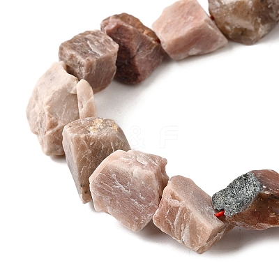 Natural Sunstone Beads Strands G-S386-C01-1