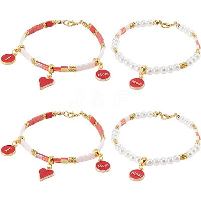 DIY Mother's Day Bracelet Making Kits DIY-NB0007-73-1