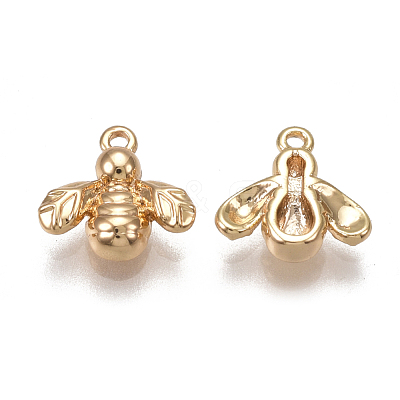 Brass Charms KK-T038-404G-1