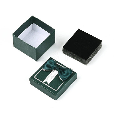24Pcs 6 Colors Cardboard Jewelry Set Boxes CBOX-N015-02A-1