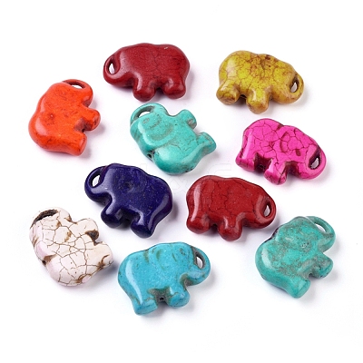 Synthetic Turquoise Beads X-TURQ-G032-M-1