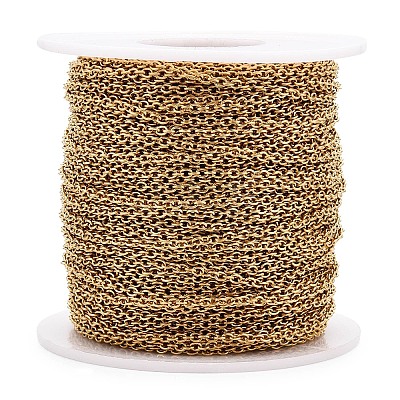304 Stainless Steel Cable Chains CHS-R003-0.5mm-G-1