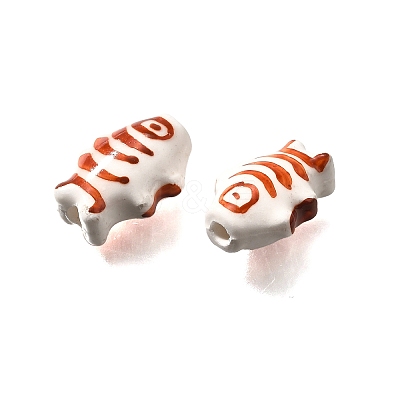 Handmade Porcelain Beads PORC-S002-04B-1