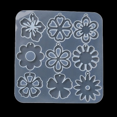 Flower DIY Pendant Silicone Molds X1-DIY-G100-01A-1