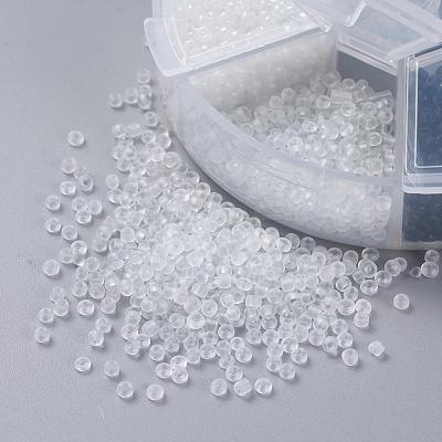 6 Colors 12/0 Glass Seed Beads SEED-X0052-03A-2mm-1