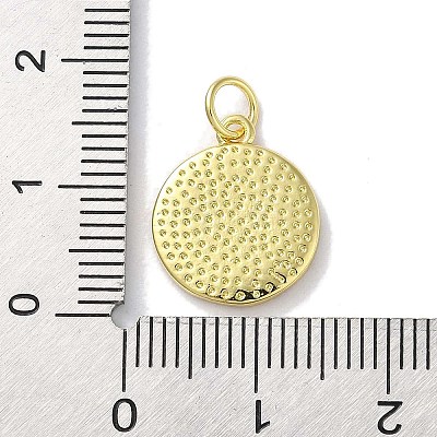 Rack Plated Brass Enamel Pendants KK-Z039-02D-1