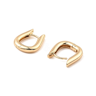 Brass Hoop Earrings EJEW-I289-23B-KCG-1