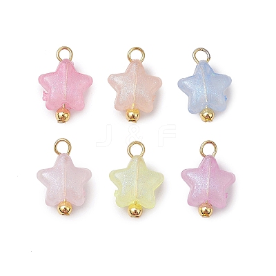 Luminous Acrylic Charms PALLOY-JF03320-01-1