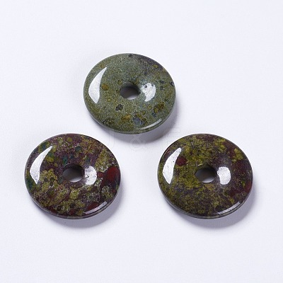 Natural Dragon Blood Pendants G-K267-12B-1