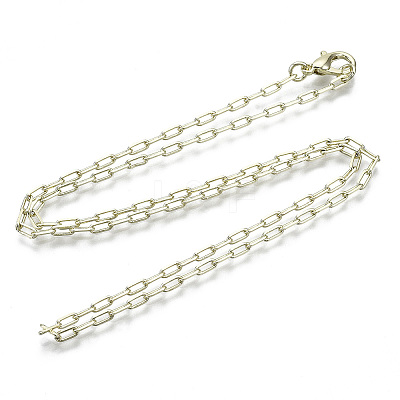 Brass Paperclip Chains MAK-S072-09B-14KC-1
