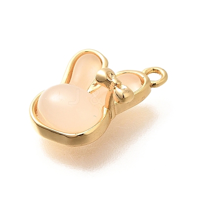 Brass Charms KK-C085-02G-1