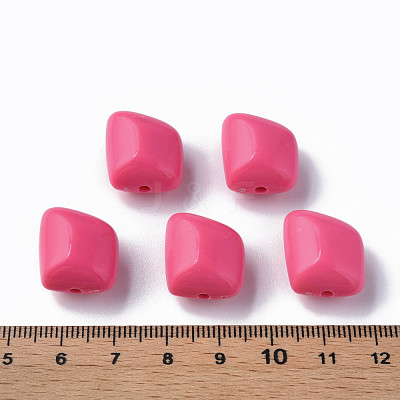 Opaque Acrylic Beads MACR-S373-15A-A10-1