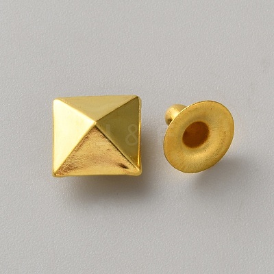 Brass Rivets KK-WH0103-009G-04-1