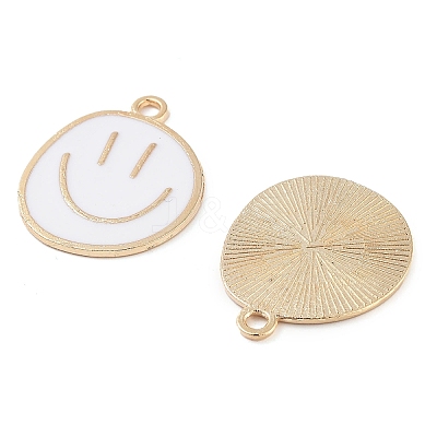 Alloy Enamel Pendants PALLOY-S192-03G-01-1