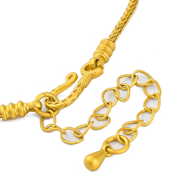 Brass European Bracelets BJEW-C080-04G-06-1