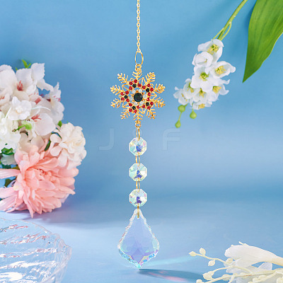 1Pc Alloy Wind Chime Ornament HJEW-TADJ0001-07B-1