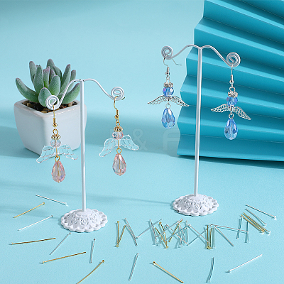 600Pcs 2 Colors Jewelry Findings KK-SP0001-72A-1