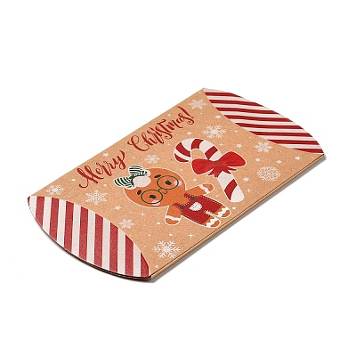 Christmas Theme Cardboard Candy Pillow Boxes CON-G017-02L-1