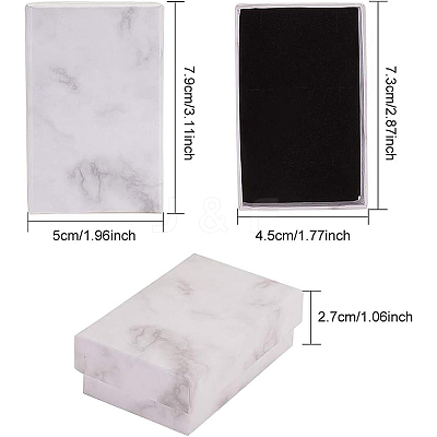 Paper Cardboard Jewelry Boxes LS-CBOX-BC0001-22-1