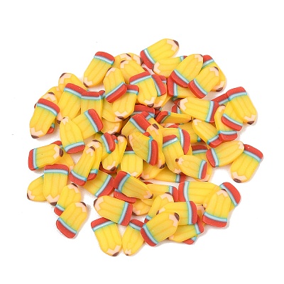 Back to School Handmade Polymer Clay Cabochons CLAY-A007-10A-1