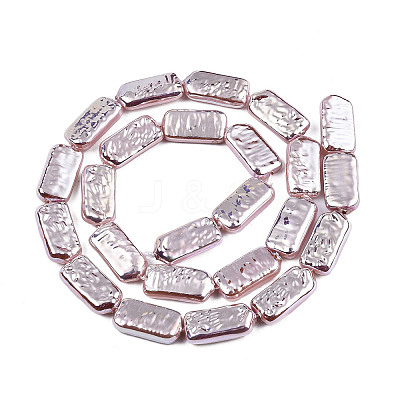 ABS Plastic Imitation Pearl Beads Strands KY-N015-06-A04-1