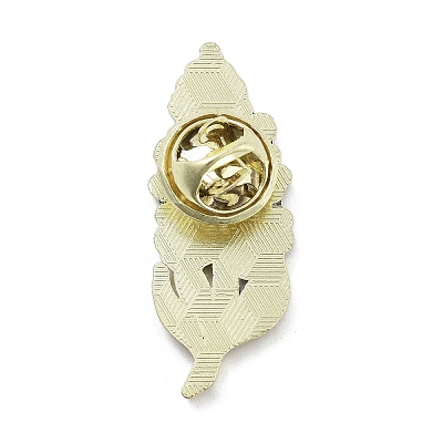Flower Series Zinc Alloy Enamel Pin JEWB-D069-03F-1