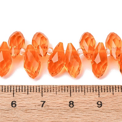 Crystal Glass Beads Strands GLAA-D033-34-1