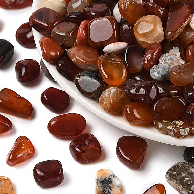 Dyed & Heated Natural Agate Beads G-J402-04C-02-1