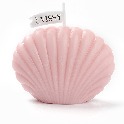 Shell Shaped Aromatherapy Smokeless Candles DIY-C001-06B-1