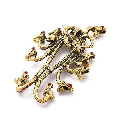 Hydra Enamel Pins JEWB-E041-07AG-03-1