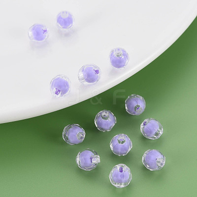 Transparent Acrylic Beads TACR-S152-17A-SS2114-1