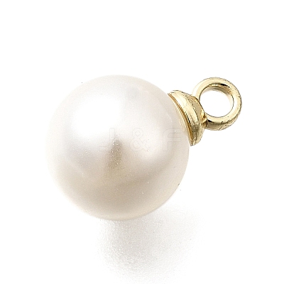 ABS Plastic Imitation Pearl Pendants FIND-H052-01E-01G-1
