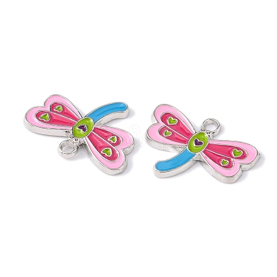 Alloy Enamel Pendants EA215Y-1