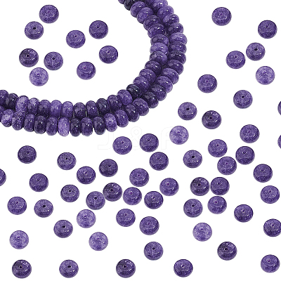 2 Strands Natural Amethyst Beads Strands G-NB0004-92-1