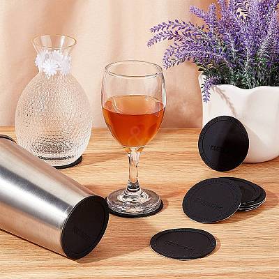 12Pcs Silicone Drink Coasters AJEW-GF0004-48D-1