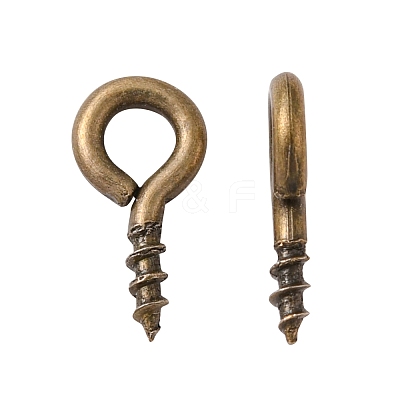 Iron Screw Eye Pin Peg Bails X-E561Y-AB-FF-1