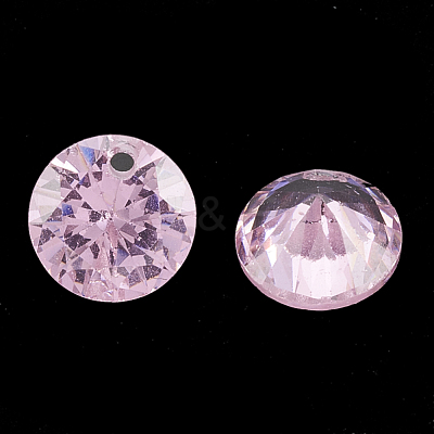 Cubic Zirconia Charms ZIRC-N033-A-08-1