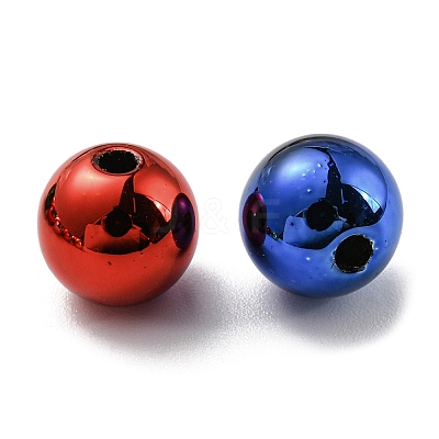 UV Plating Acrylic Beads PACR-G001-01B-1