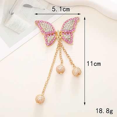 Alloy Rhinestone Pendants FIND-WH0148-755-1