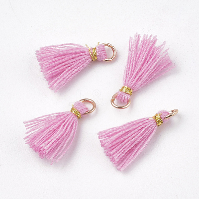 Polycotton(Polyester Cotton) Tassel Pendant Decorations FIND-S281-27-1