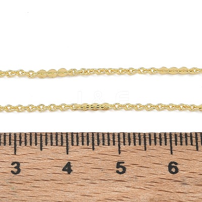 Brass Mixed Chain Necklaces for Women KK-CBA2293-11G-1