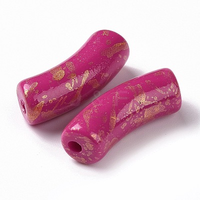 Opaque Acrylic Beads OACR-A016-05F-1