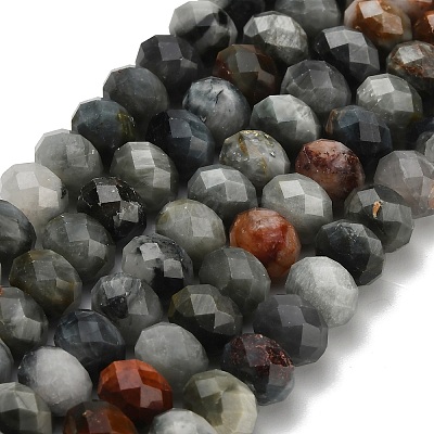 Natural Eagle Eye Stone Beads Strands G-Z111-A11-02-1