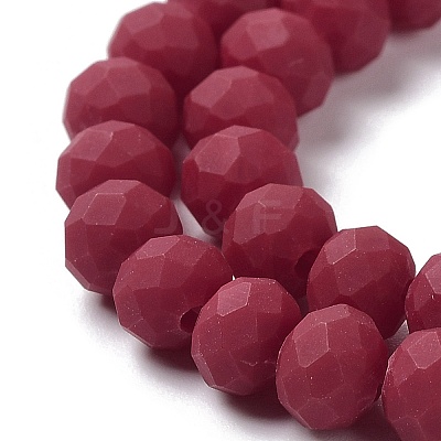 Glass Beads Strands EGLA-A034-P3mm-MD02-1
