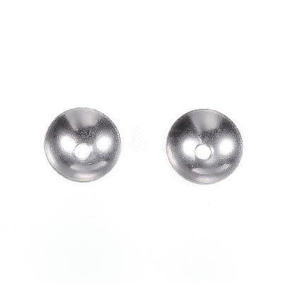 Tarnish Resistant 201 Stainless Steel Bead Caps STAS-F040-20A-P-1