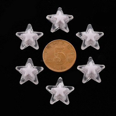 Transparent Acrylic Beads TACR-S152-11A-06-1